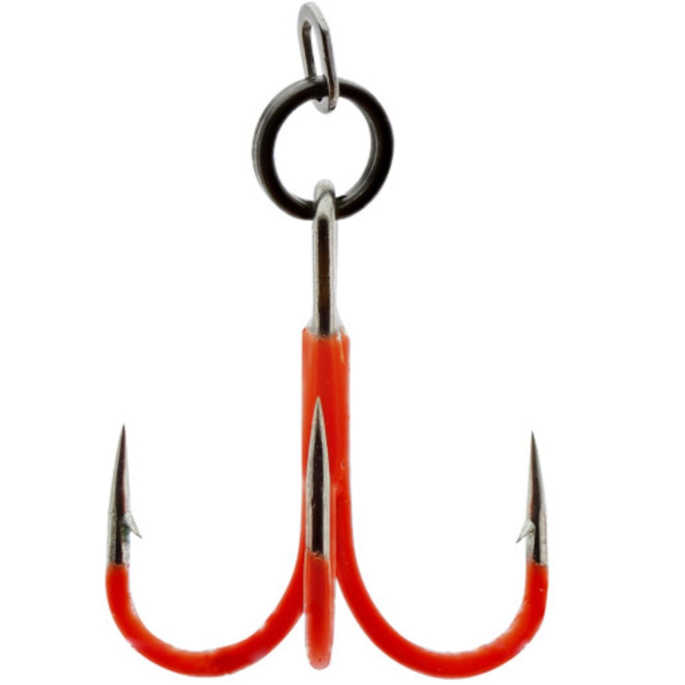 Drillingshaken Westin Rigged Seatrout Treble Hooks UV Orange - 4 Drillinge