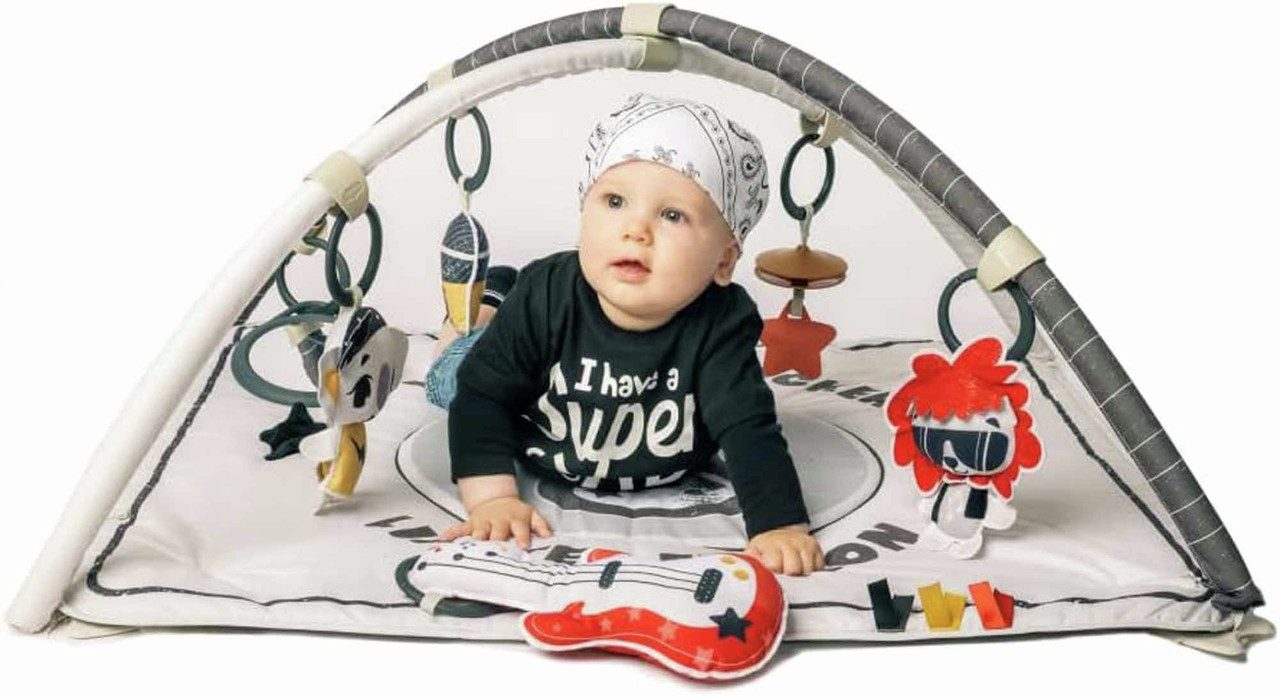 Krabbeldecke Tiny Love Rock With Me Gymini, 2-in-1 musikalische Baby-Spielmatte, ab, Tiny Love, Von Experten entwickelt  Belohnungsprinzip  Rocken & entdecken  Cl…