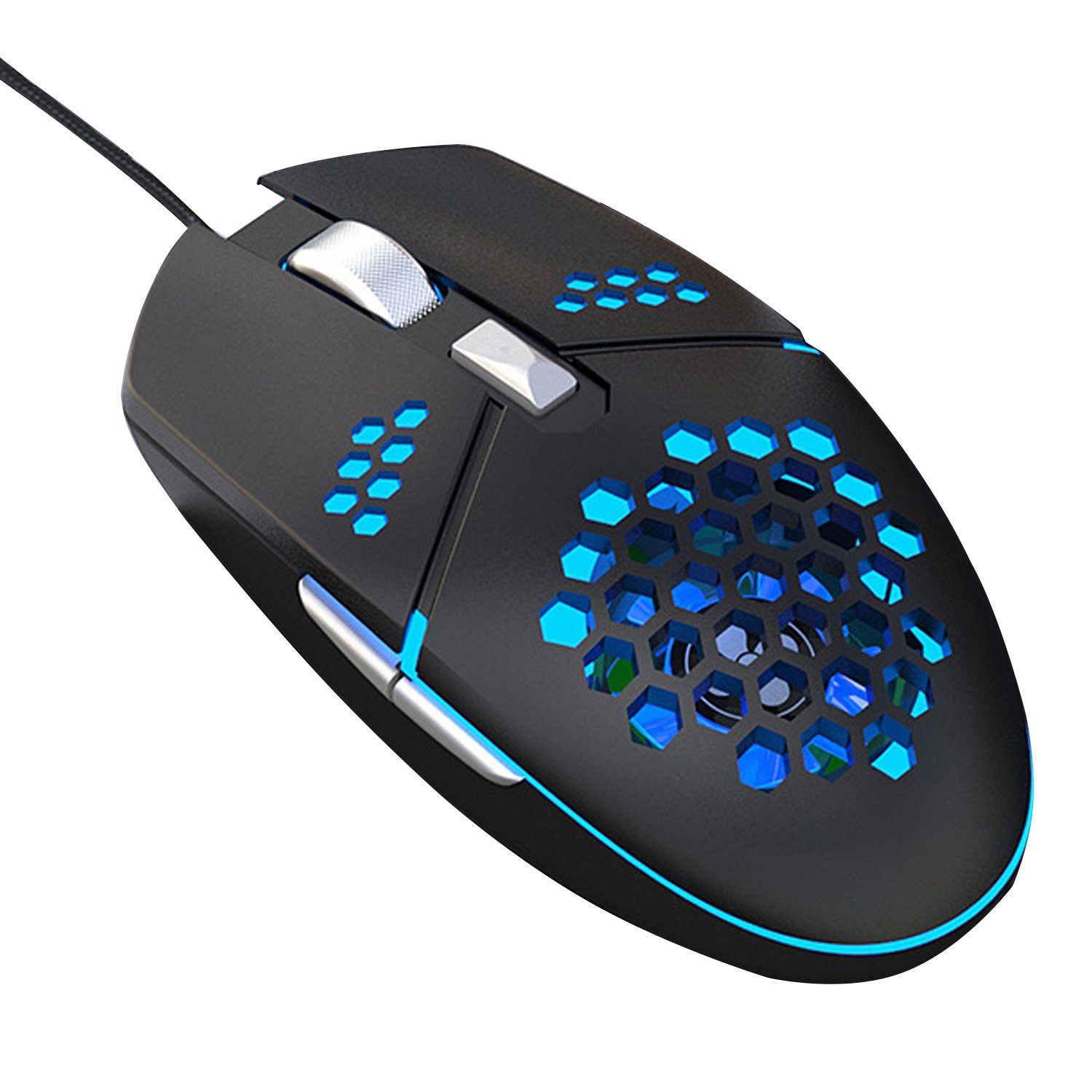 IVSO »Eingebauter Lüfter Kabelgebundene Gaming-Maus mit  Hintergrundbeleuchtung« Gaming-Maus (RGB-Beleuchtung fotoelektrisch  2400dpi( dpi) online kaufen | OTTO