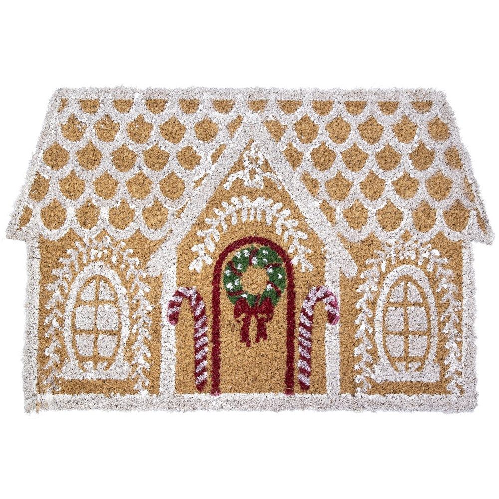 Koopmann Weihnachtsfigur Türmatte - Weihnachtshaus - günstig online kaufen