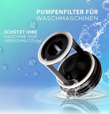 VIOKS Ersatzfilter Flusensieb Ersatz für Indesit C00045027, für Ablaufpumpe in Waschmaschine Waschtrockner