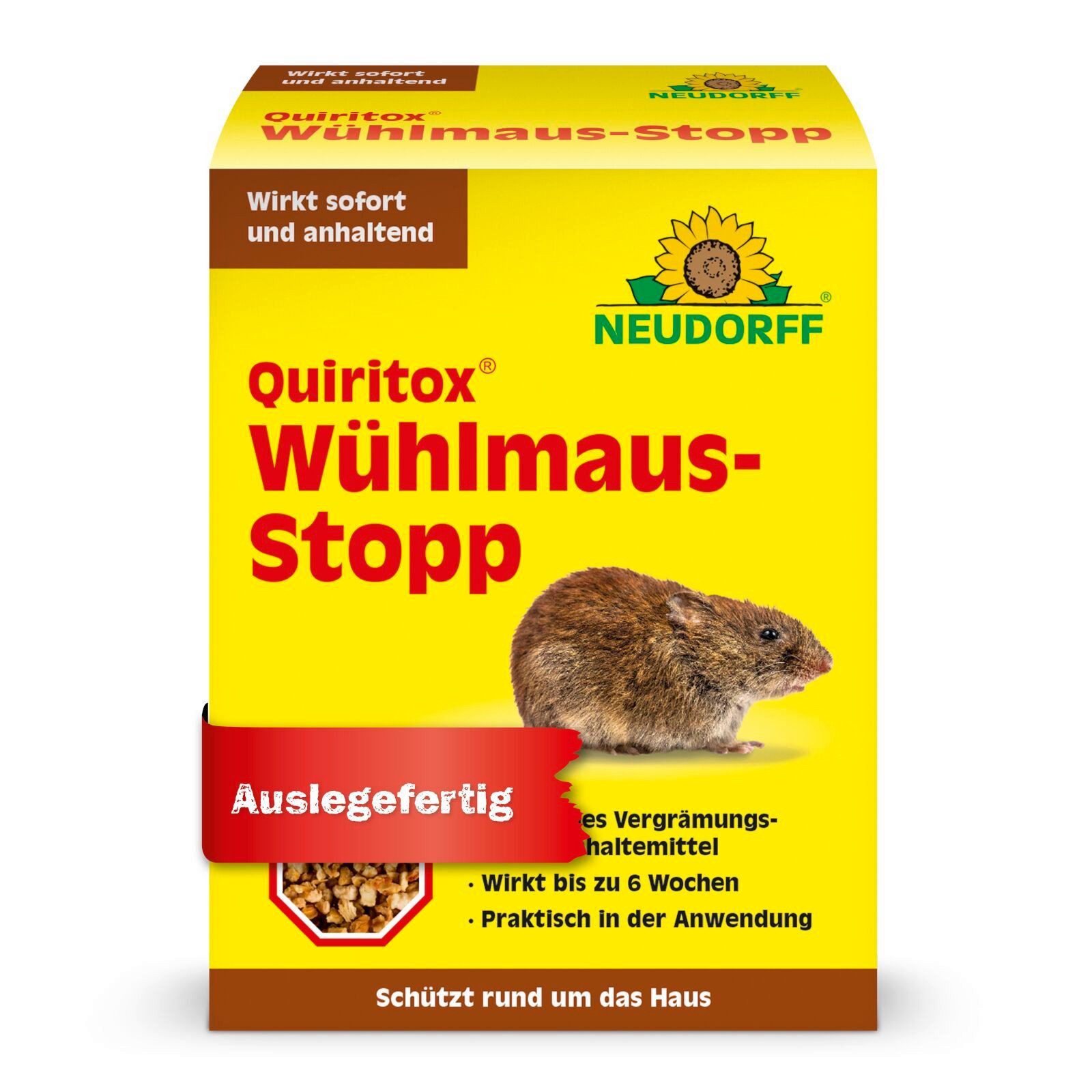 Vergrämungsmittel Quiritox Wühlmaus-Stopp, 200 g