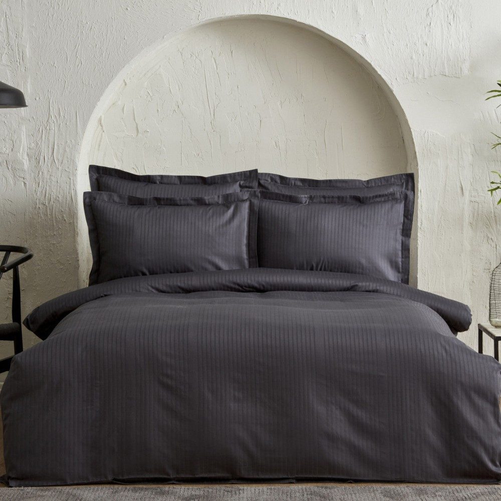 Bianca Bettlaken King Size – 100% Baumwolle, Silber, 275 X 275 Cm, Waschbar Bei 40°C
