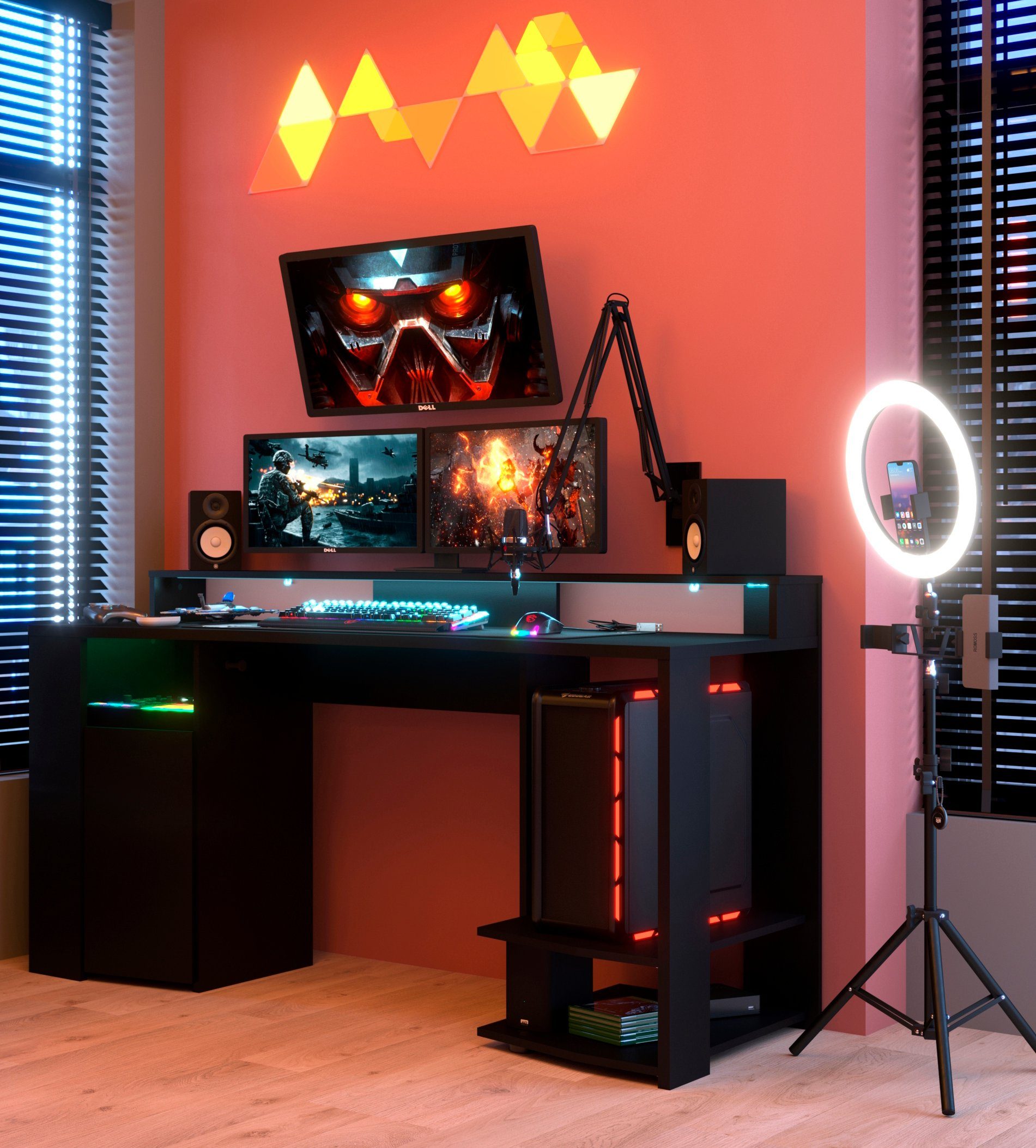 Parisot Kinderschreibtisch Gaming, Gamingtisch, Jugendschreibtisch, Schreib günstig online kaufen