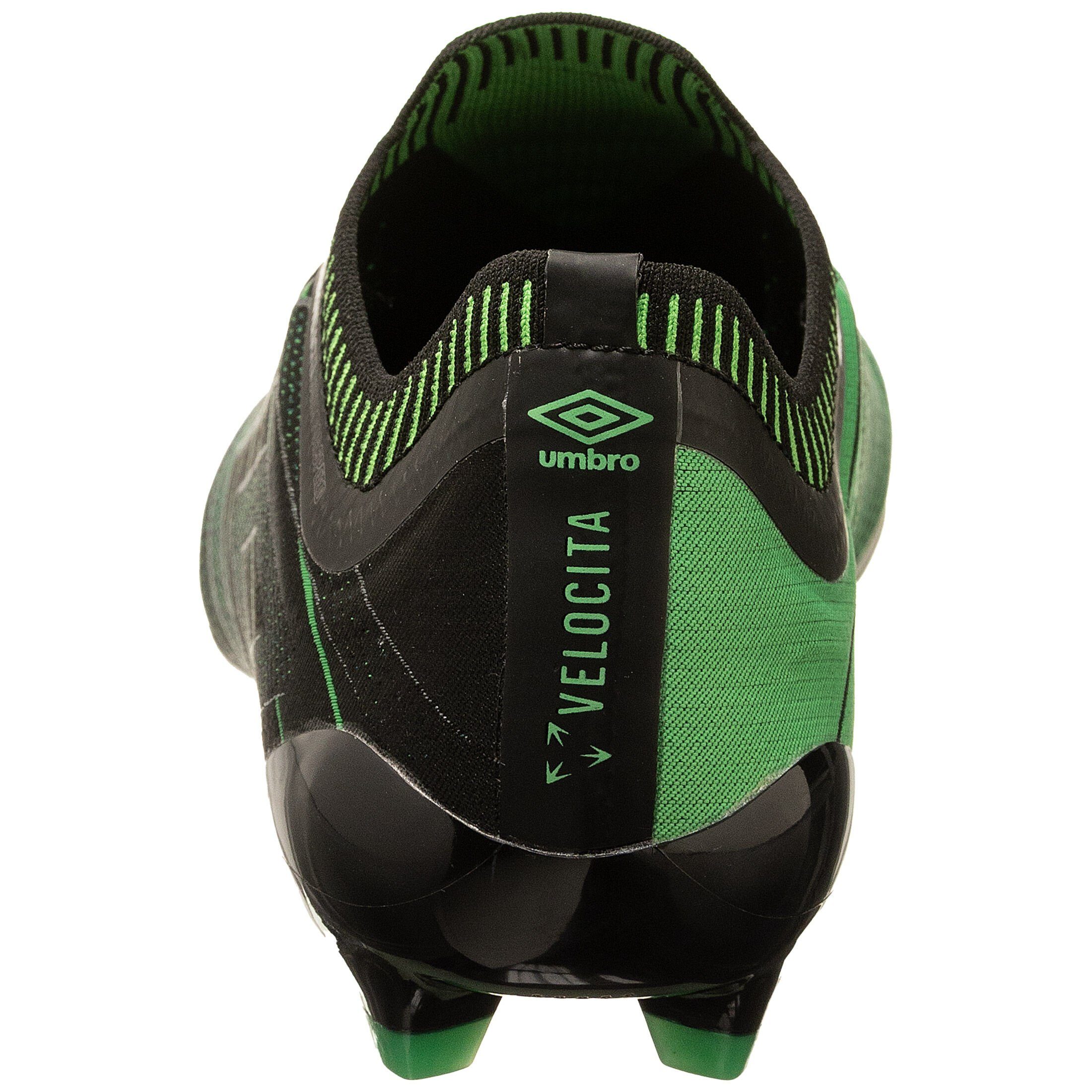 schwarz Fußballschuh Fußballschuh grün Umbro Elixir Pro FG / Herren Velocita