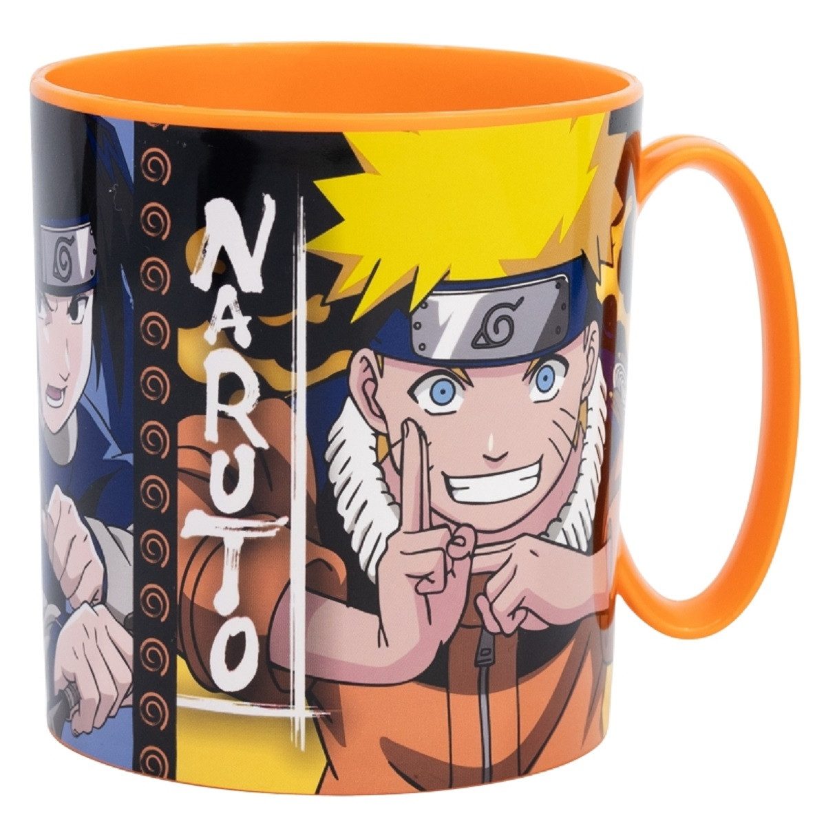 Storline Tasse Naruto Mikrowellengeeigneter Kunststoffbecher 390 ml, Plastik