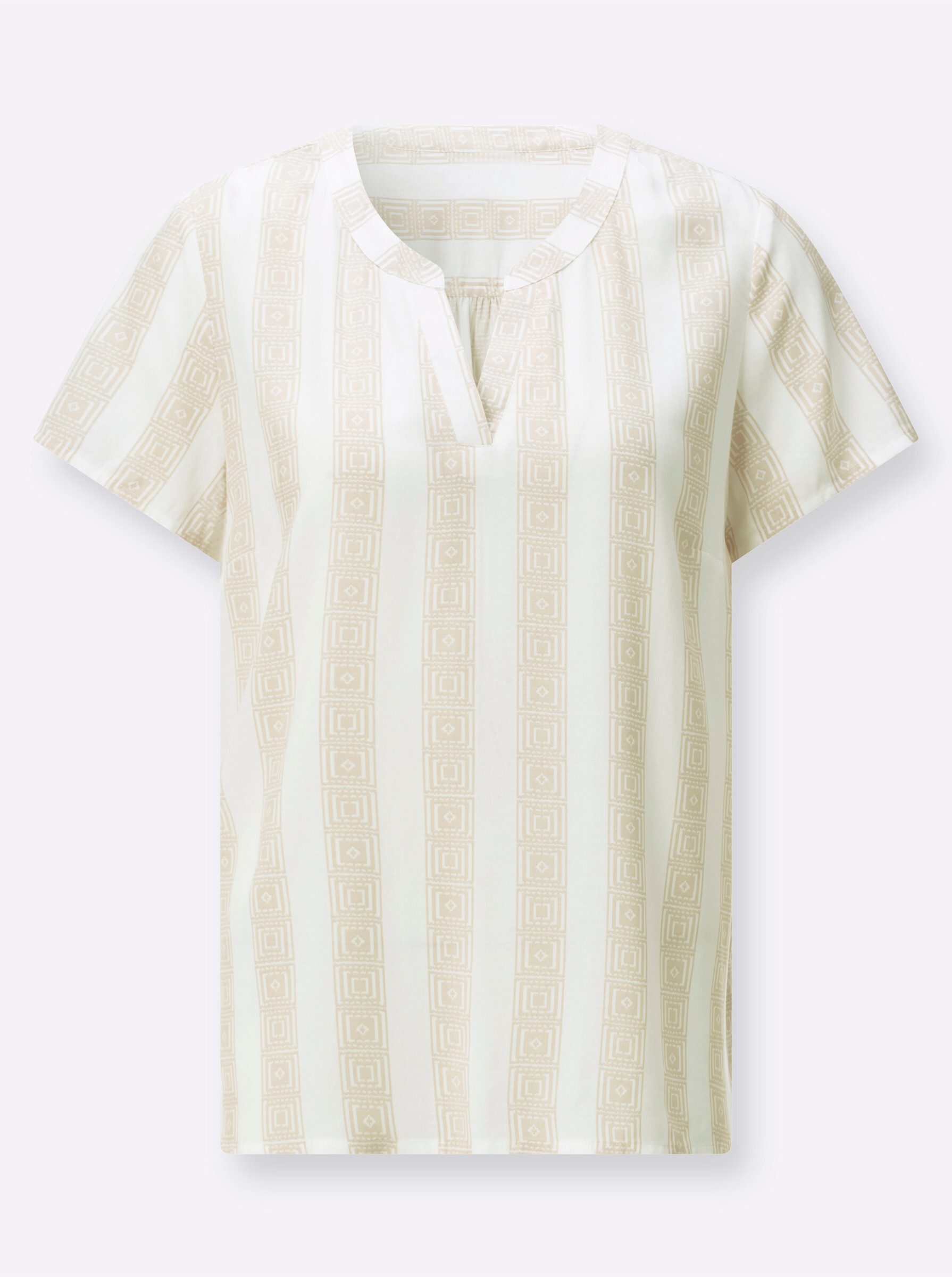 Witt Klassische Bluse Kurzarm-Bluse Kurzarm