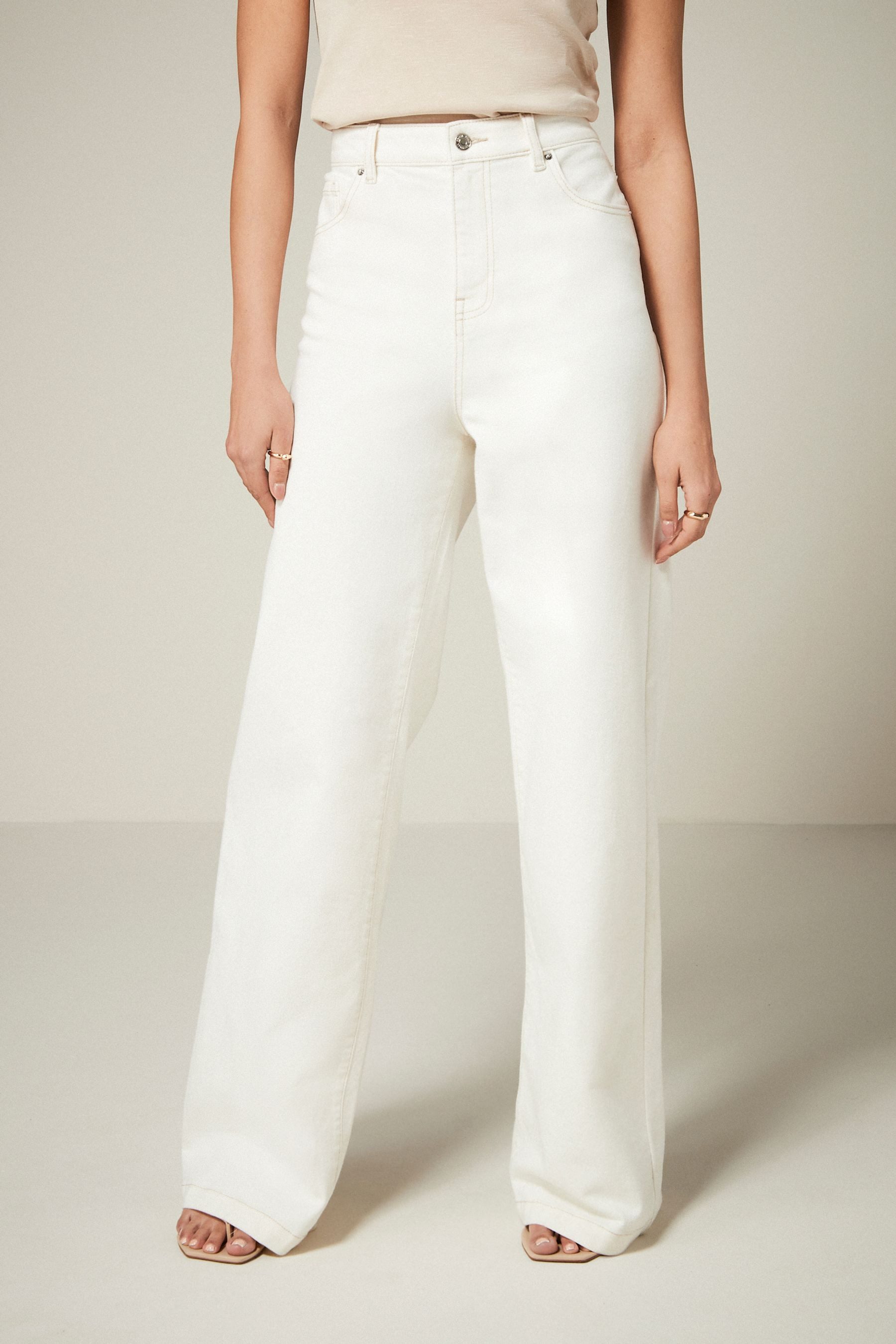 Next Caprijeans Verkürzte Jeans mit weitem günstig online kaufen