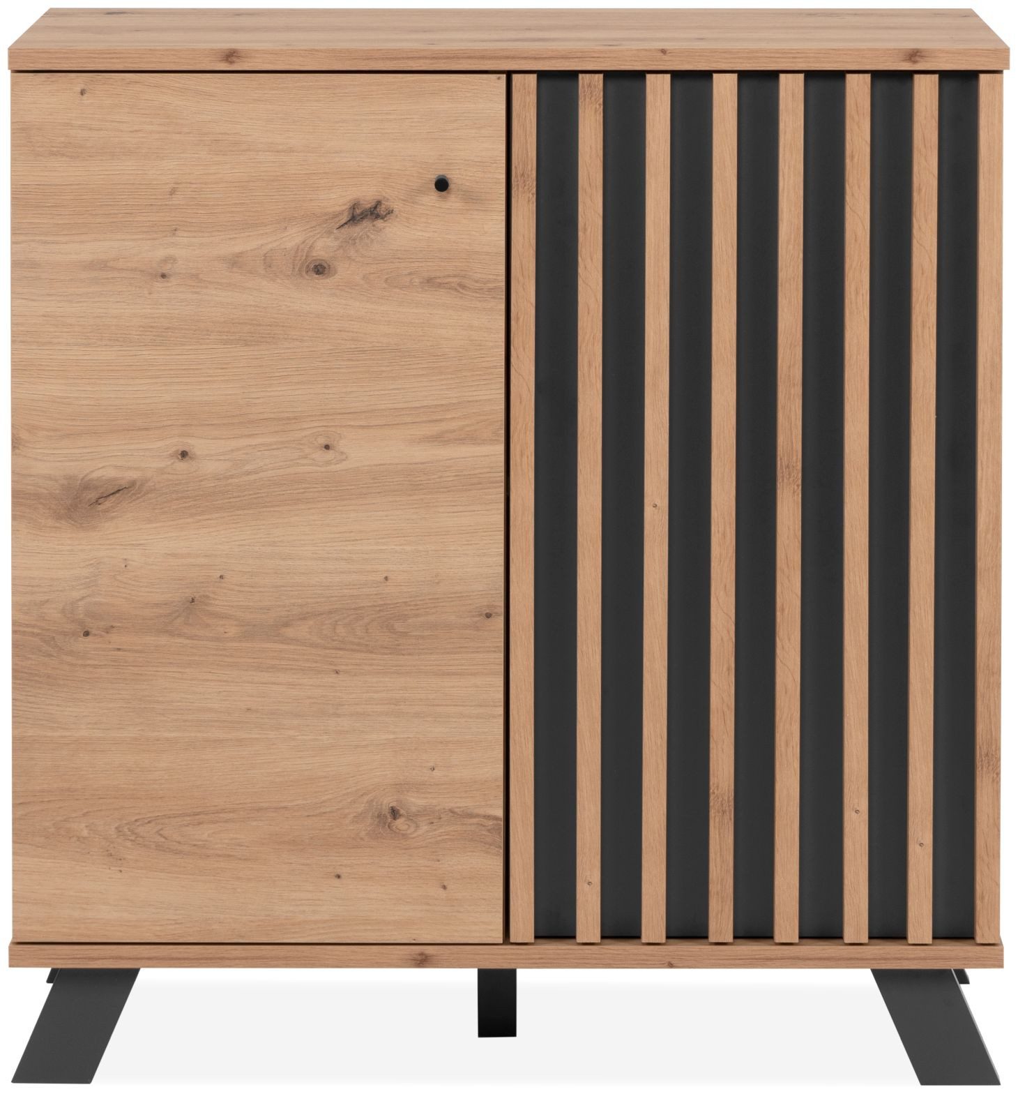 Finori Kommode, Artisan Oak / Anthrazit B x H x T ca. 80 x 85 x 40 cm