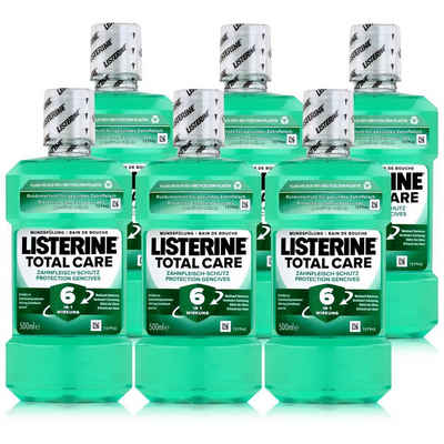 Listerine Mundspülung, Listerine Total Care Zahnfleisch-Schutz 500ml Mundspülung (6er Pack)