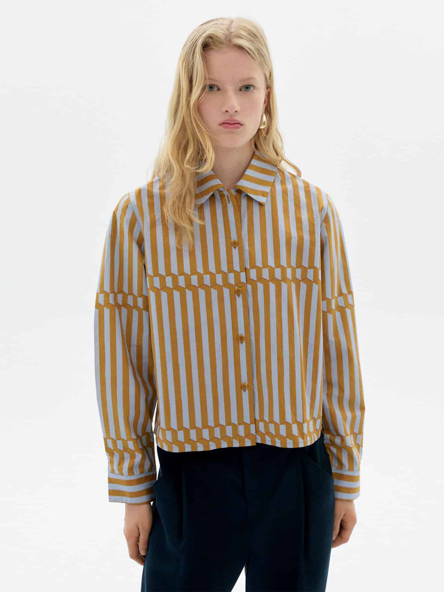 Thinking Mu Hemdbluse Duna Blouse