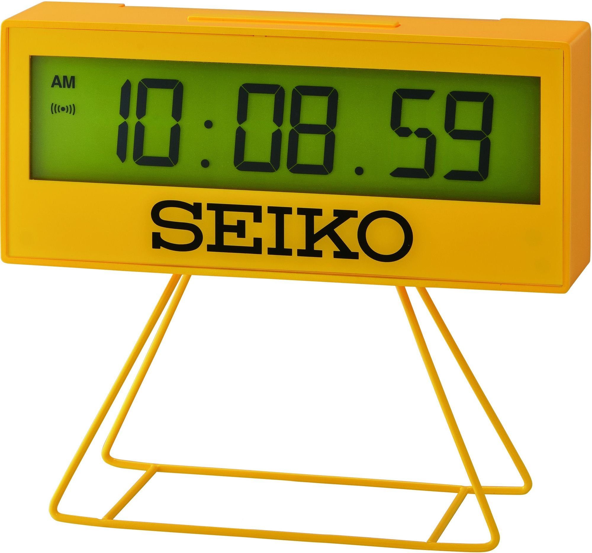 Seiko Digitaluhr Seiko Clocks Wanduhr LCD QHL083Y Wanduhr