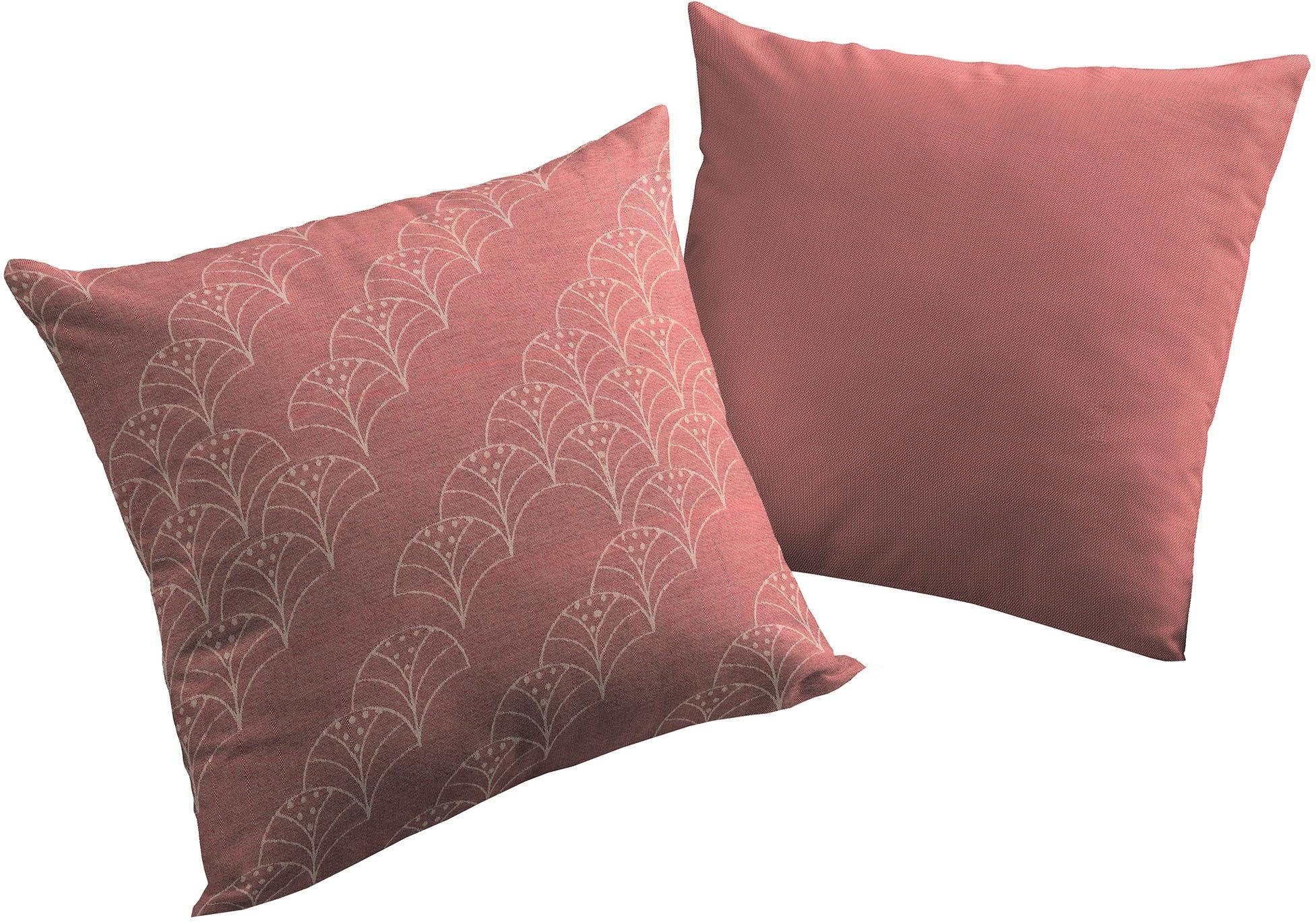 Adam Dekokissen Argentinian Criolla Light, mit Palmenmuster, Wendekissenhülle ohne Füllung, 1 Stück