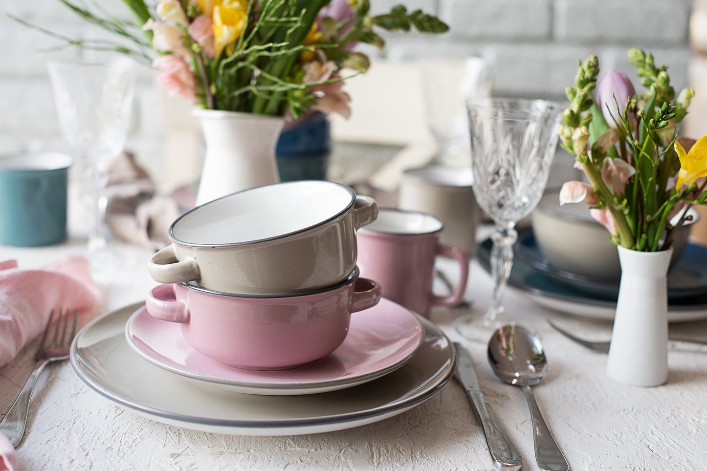 MÄSER Suppenteller Maila, (4 St)