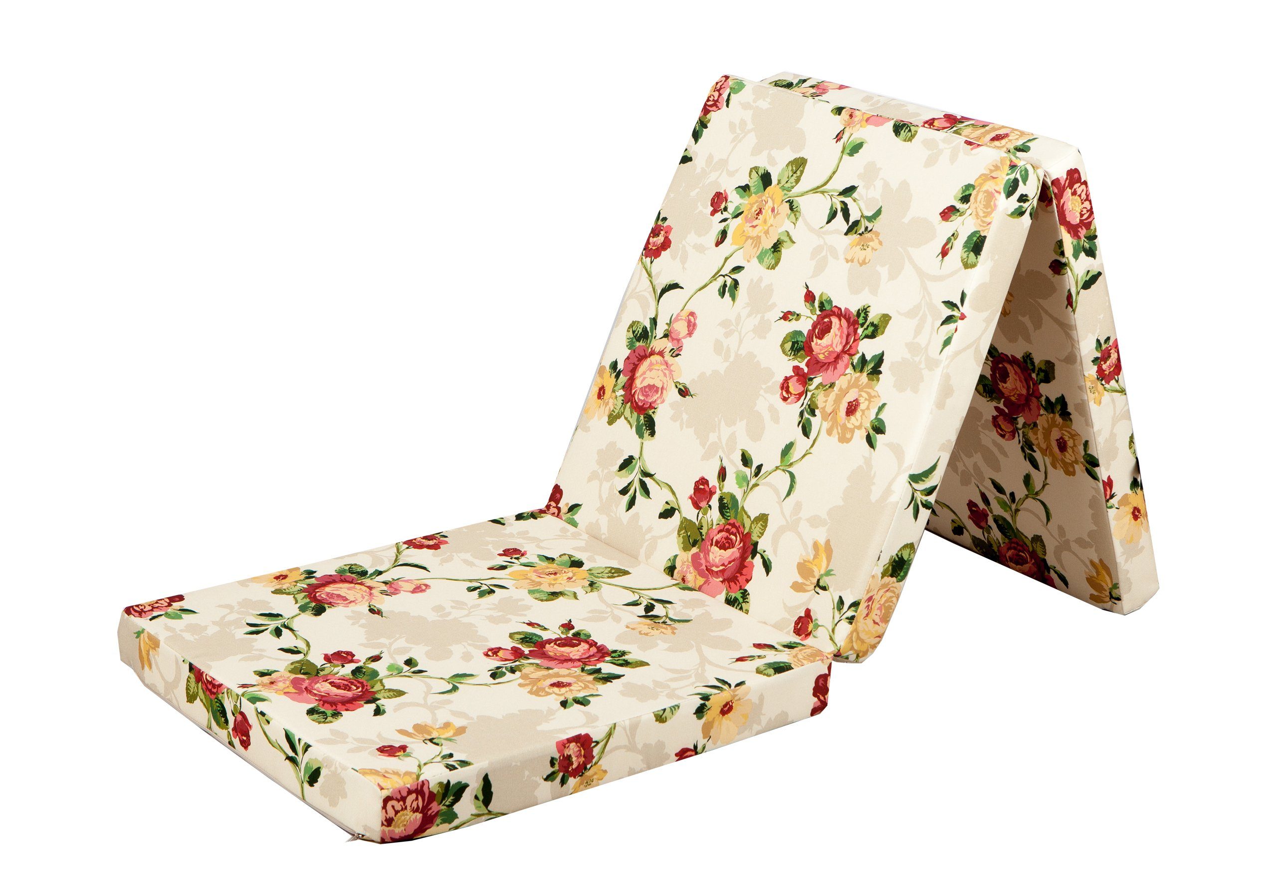 Klappmatratze Klappmatratze (Matratze 195x65x5+Tasche+Deko Kissen 55x30), günstig online kaufen