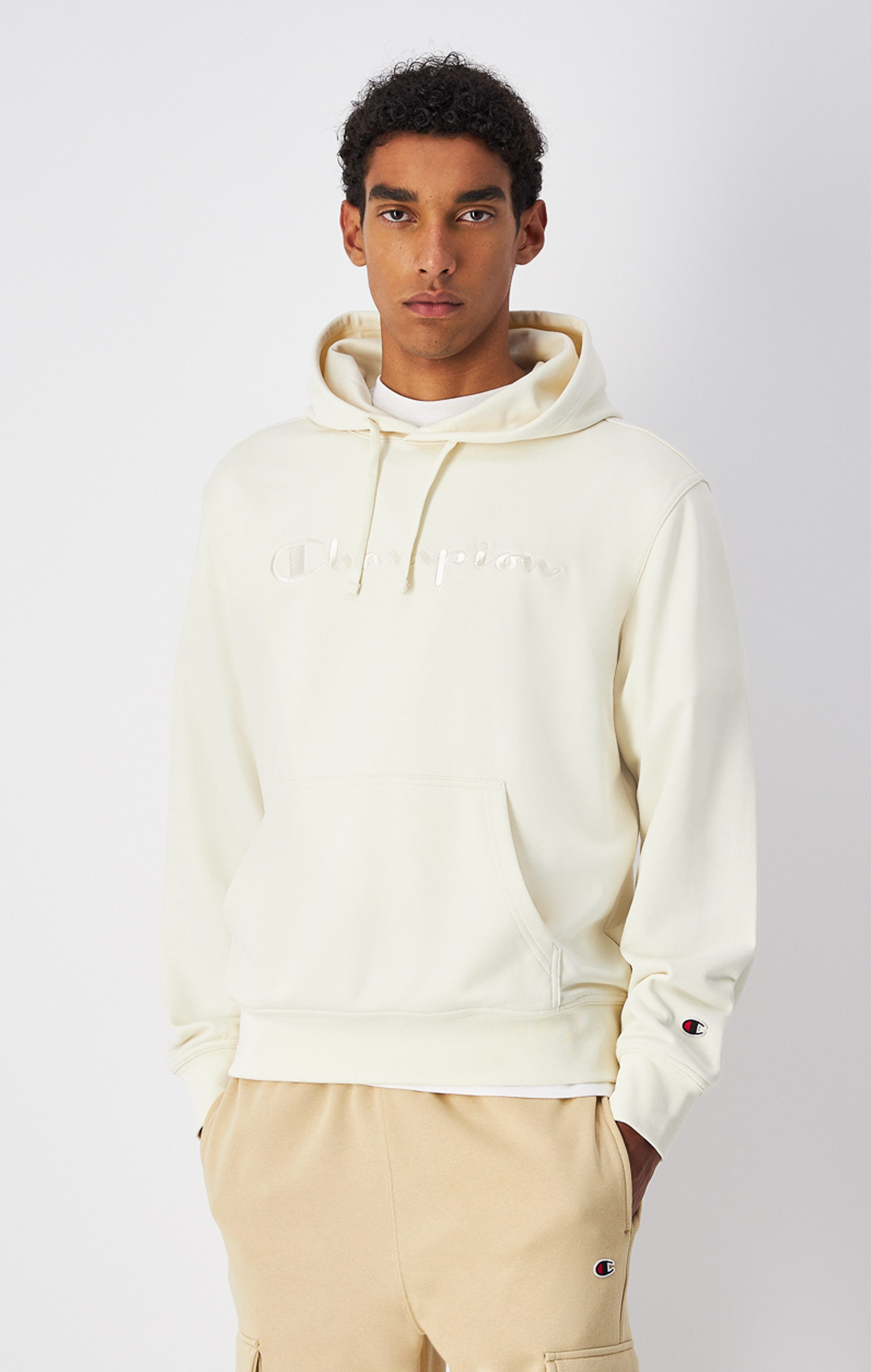 Champion Kapuzensweatshirt ICONS TONAL Terry Hoodie with Big Logo (1-tlg) günstig online kaufen