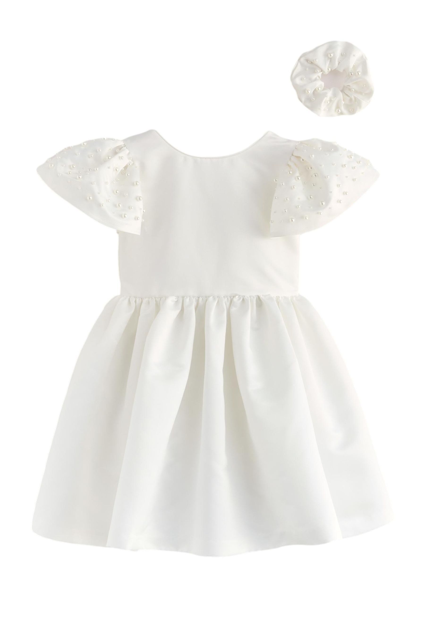 Satinkleid Baker by Ted Baker festliches Kleid und Haargummi
