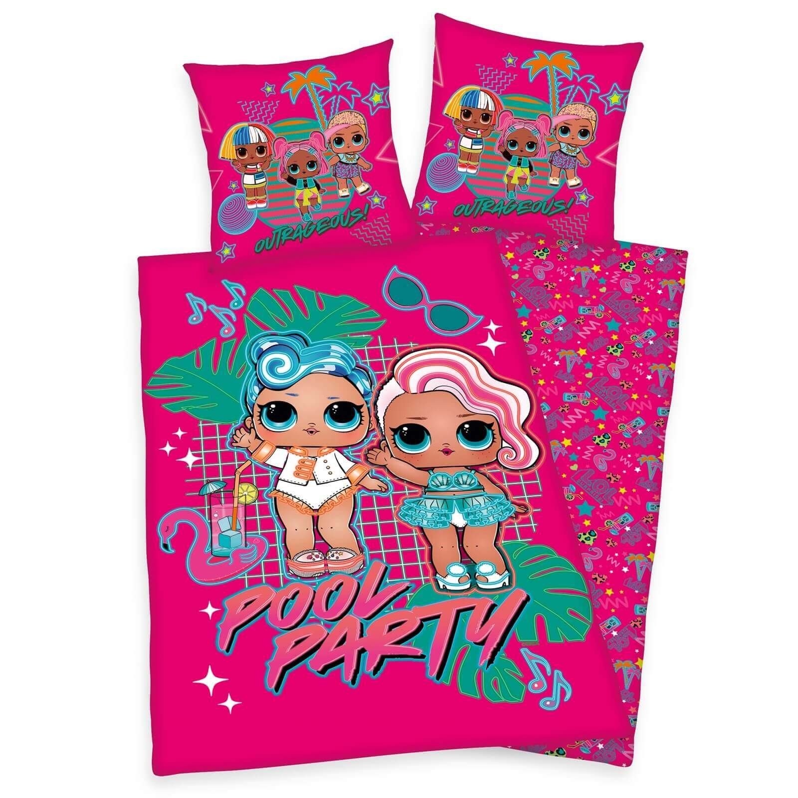 Herding Bettwäsche L.O.L. Surprise! - Wende-Bettwäsche-Set, 135x200 80x80, günstig online kaufen