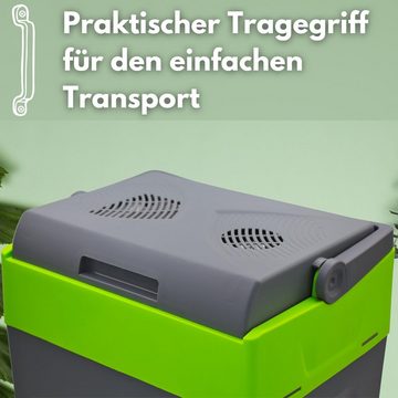 STEINBORG Thermobehälter SB-510 Kühlbox, Kunststoff, (Einzeln), 30 Liter, Tragegriff, Warmhaltefunktion, 12V und 230V Anschluss