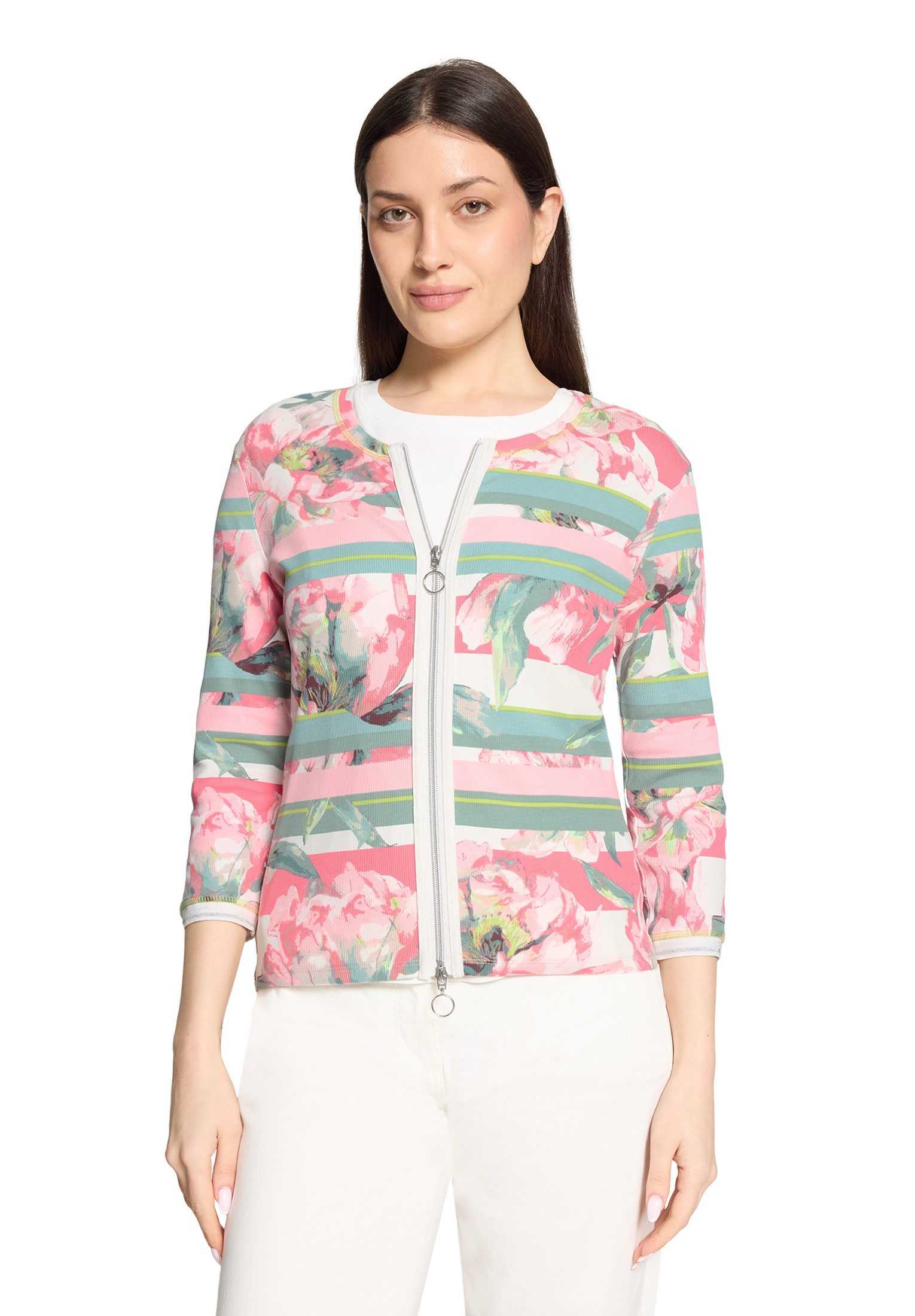Betty Barclay Shirtjacke Damen mit Rippenstruktur (1-tlg)