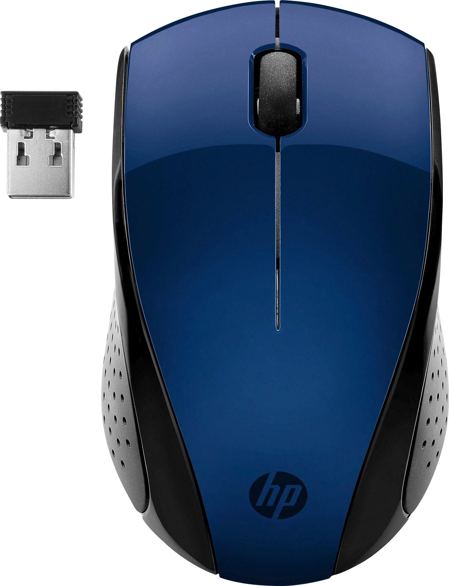 HP Wireless Mouse Maus blau/blau (Funk) 220