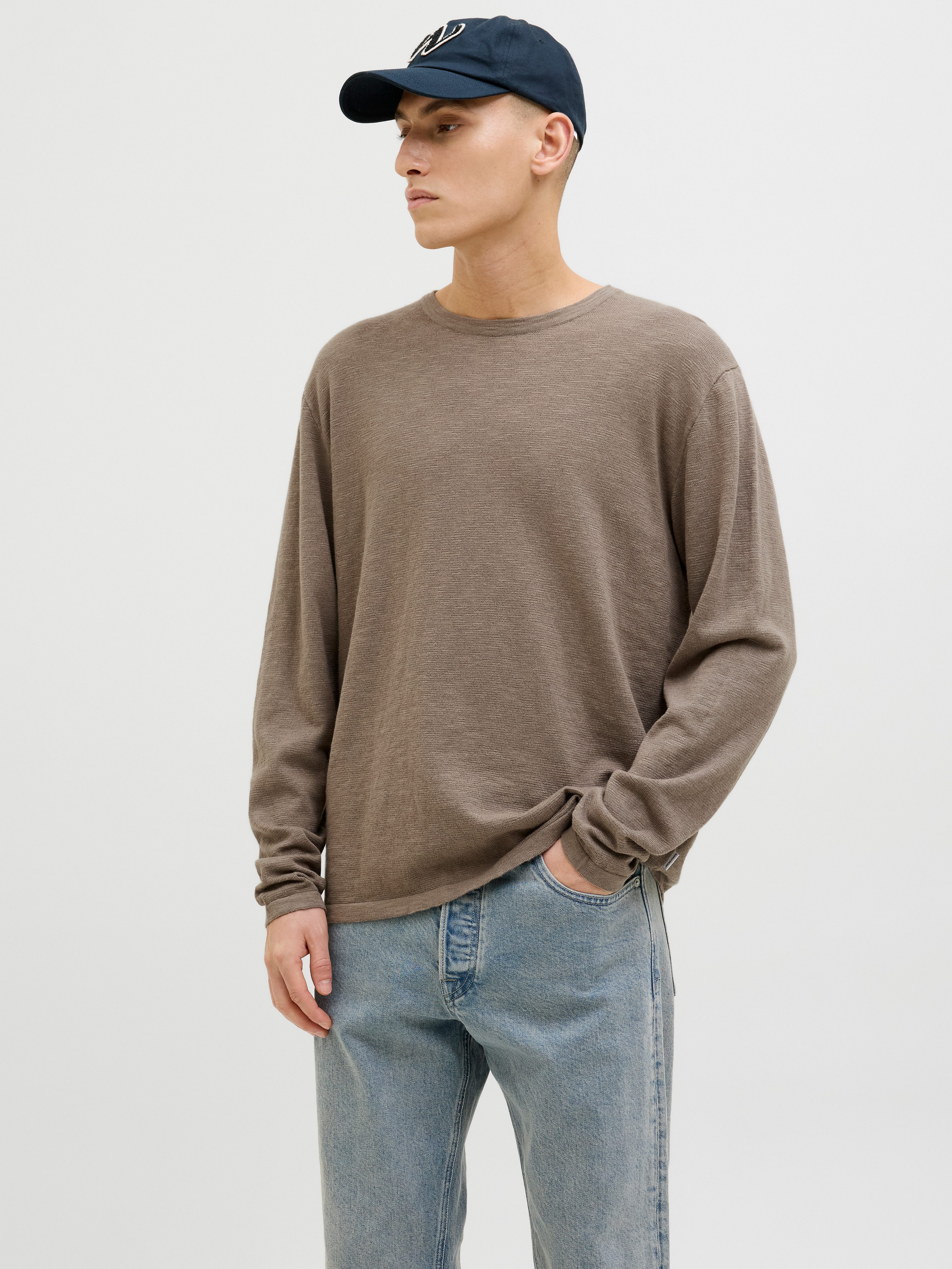 Jack & Jones Rundhalspullover JJESUMMER KNIT günstig online kaufen