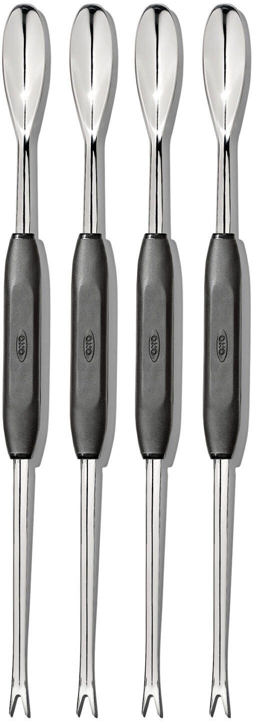 OXO Good Grips Fleischgabel, für Meeresfrüchte, 4-teilig