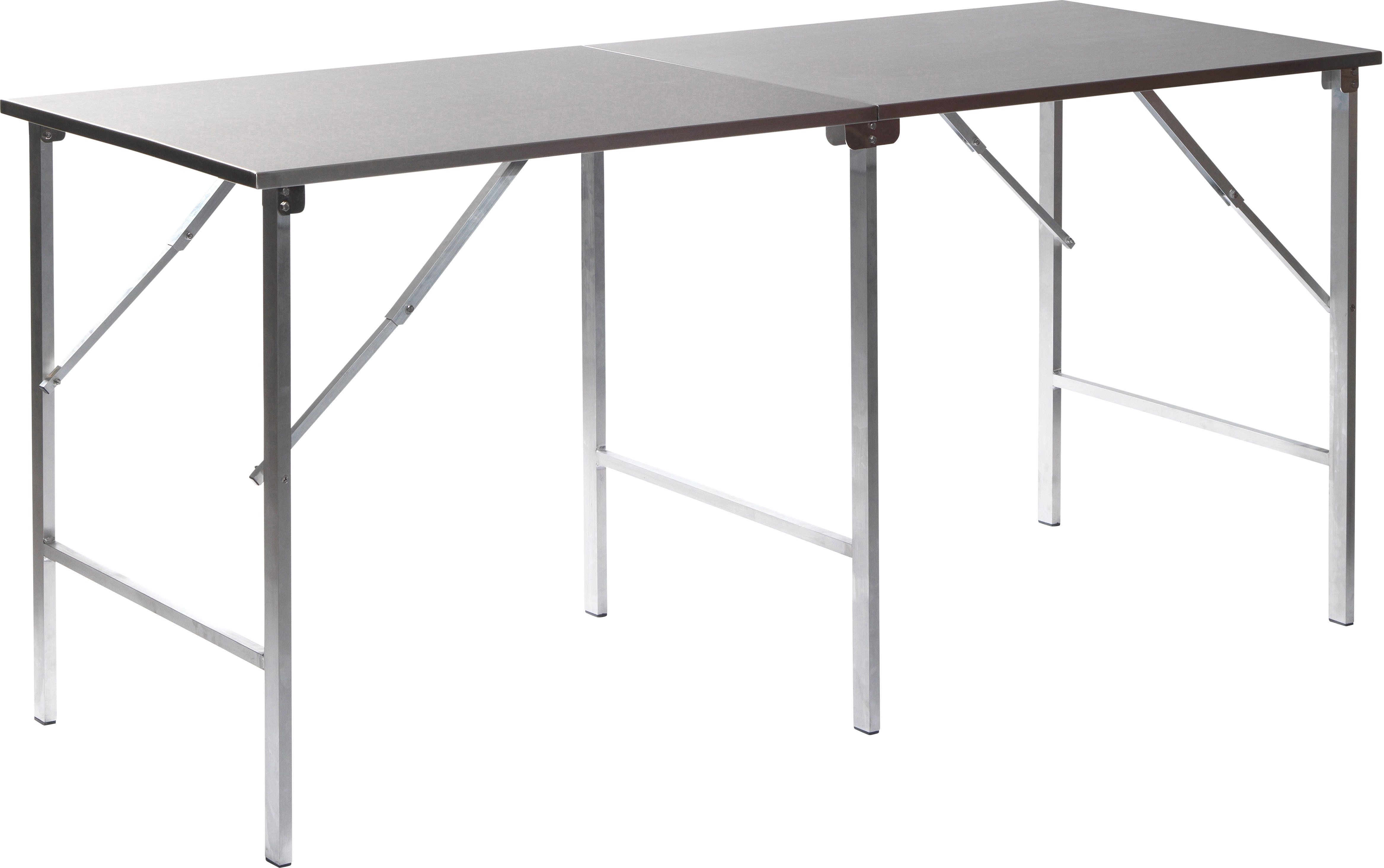 Klapptisch Edelstahl Arbeitstisch