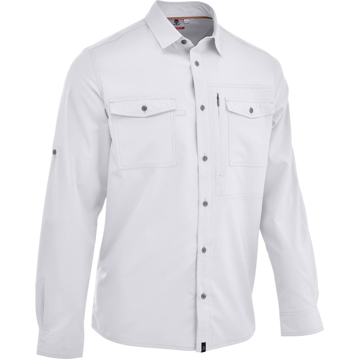 Maul Sport® Outdoorbluse Andaluz Ultra - SP - 1/1 Hemd uni Elastisch Vielseitiges, elastisches Herrenhemd mit Insect Shield® Schutz, ideal