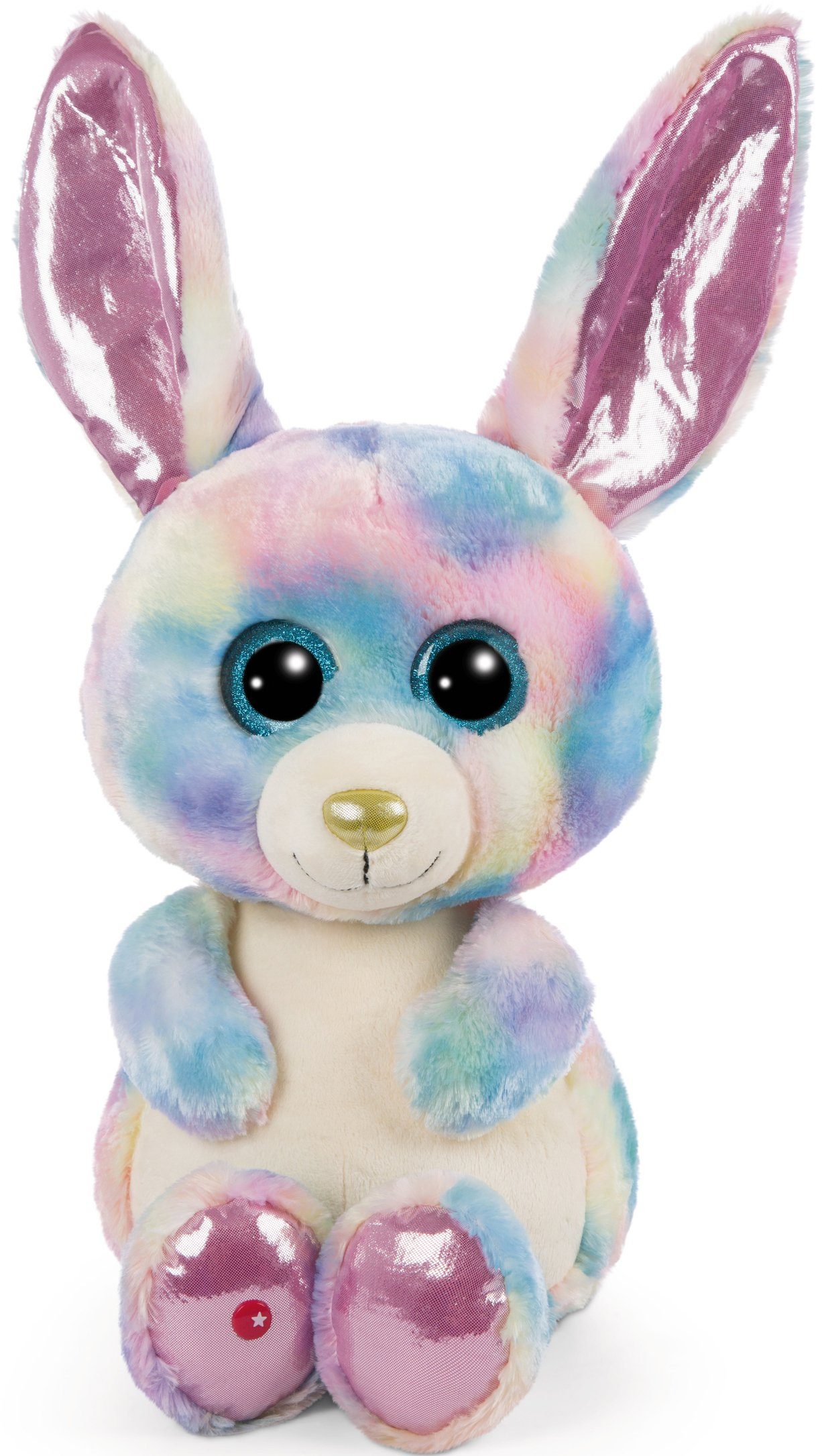 Nici Kuscheltier Glubschis, Hase Rainbow Candy, 45 cm, schlenkernd