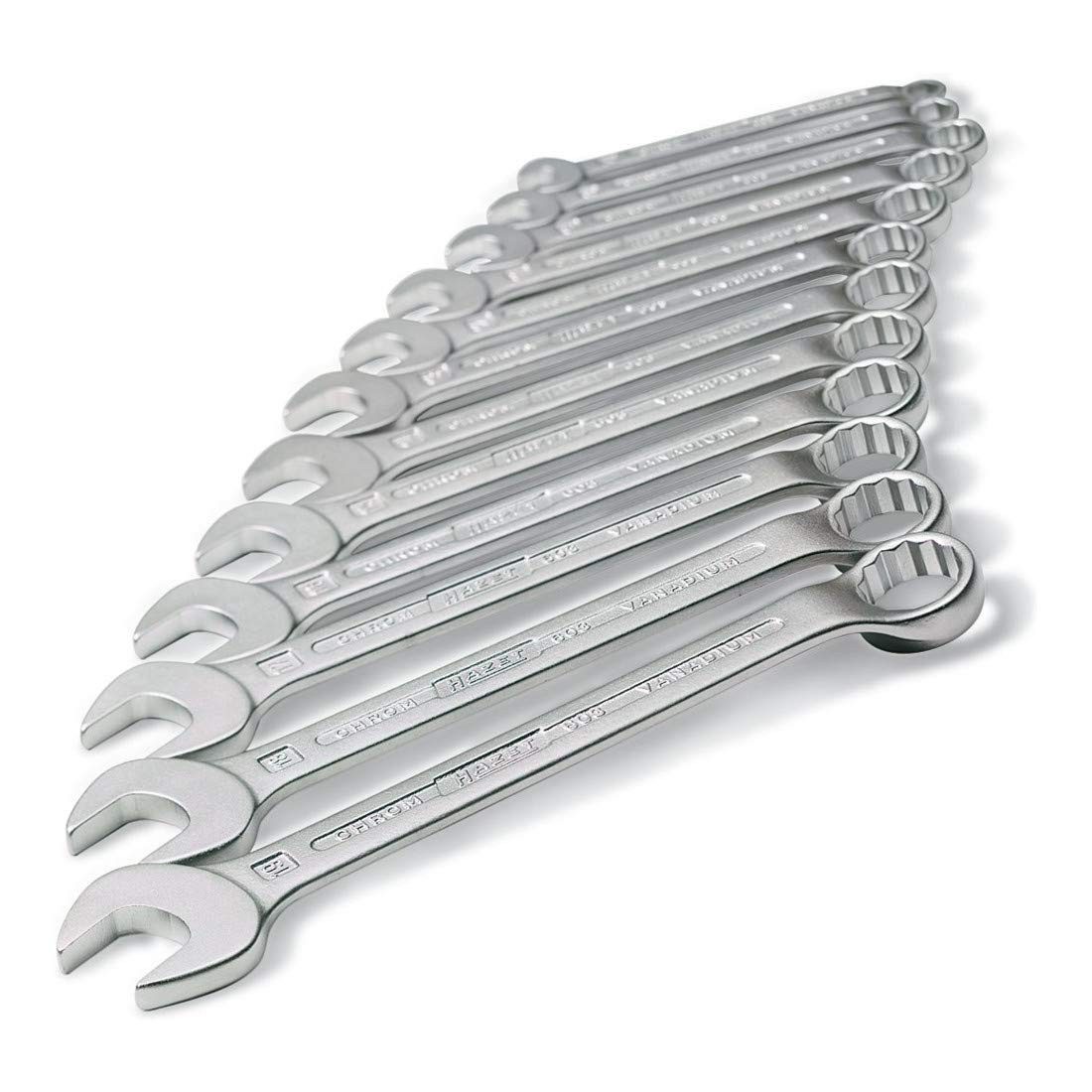 HAZET Schraubendreher Ringmaulschlüsselsatz 603/17N 17-tlg.SW 7-27mm Form B Spezialstahl HAZ