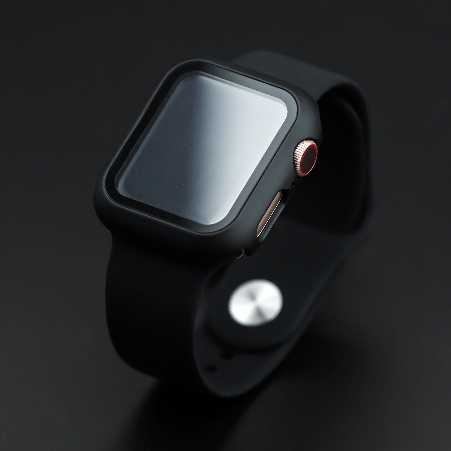 PRECORN Smartwatch-Armband Silikon Ersatzarmband in schwarz günstig online kaufen