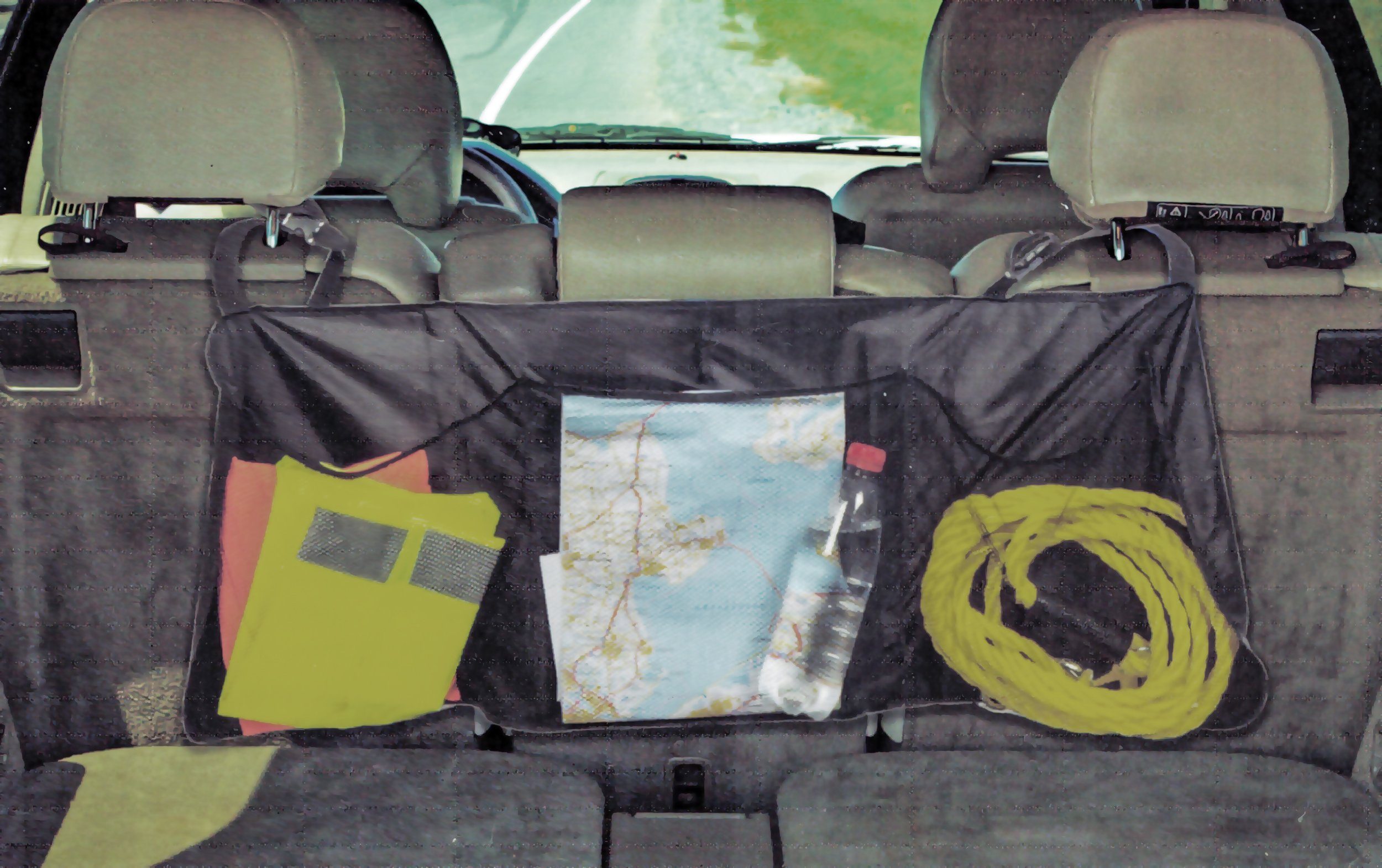 Auto-Rückenlehnentasche KOFFERRAUM ORGANIZER 100x35cm faltbar Kofferraumtasche Auto 64