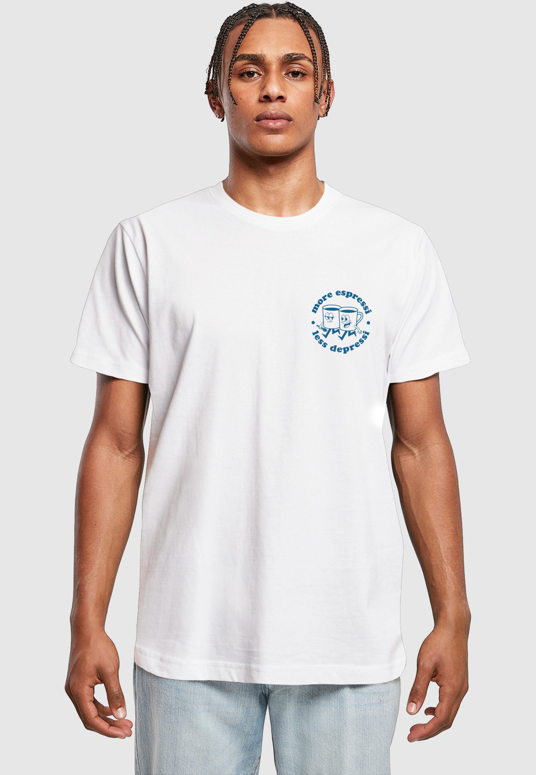 MisterTee T-Shirt MisterTee More Espressi Tee (1-tlg)