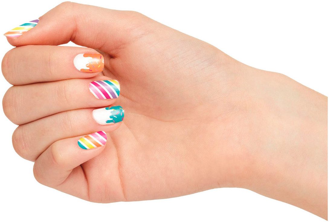 Make it real Kreativset Süßigkeiten Nagelset mit Vanilleduft, für Kinder