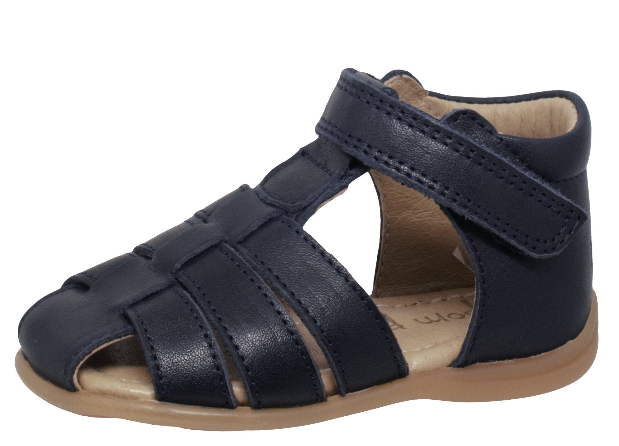 pom pom Sandalen von Pom Pom 6390 Baby Kleinkinder Unisex Klett Blau Sandalette