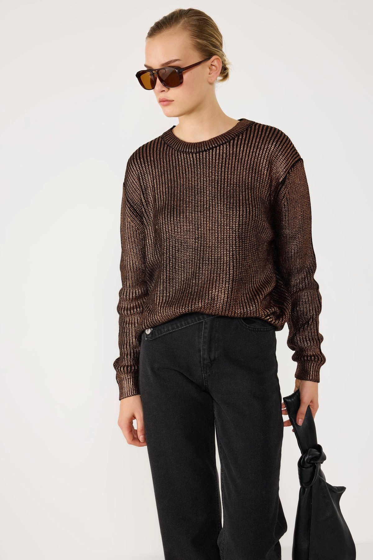 No Matter What Longpullunder Strickpullover in lockerer Passform