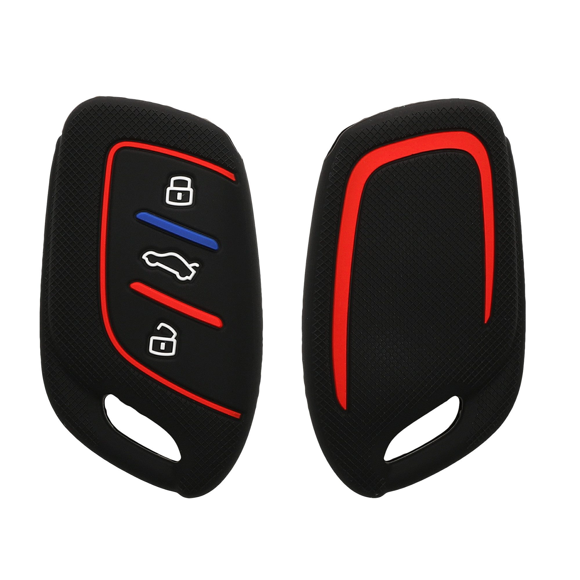 Schlüsseltasche Autoschlüssel Silikon Hülle für MG 3-Tasten ZS MG4 MG5 MG6