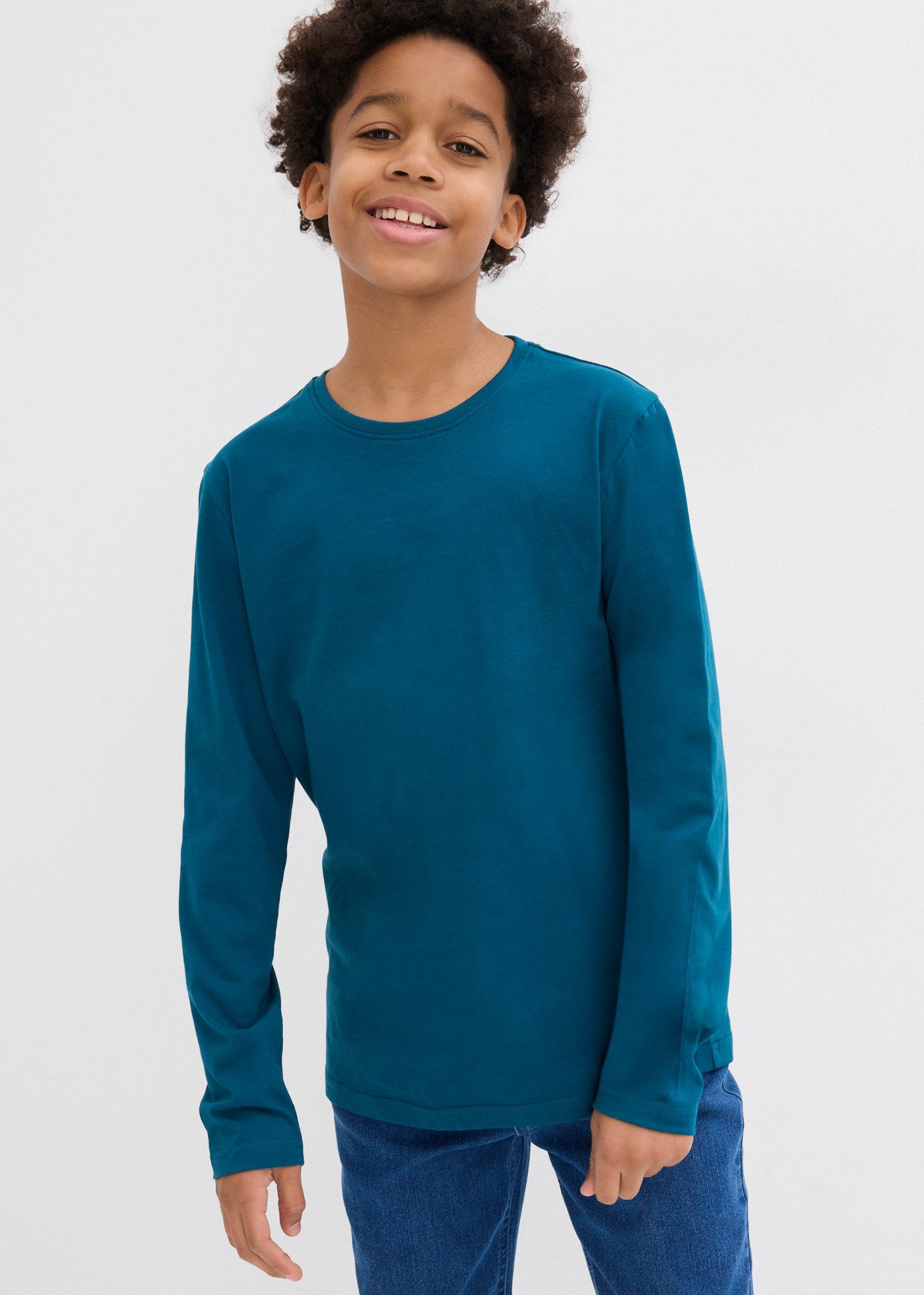 bonprix Langarmshirt (Packung, 3-tlg)