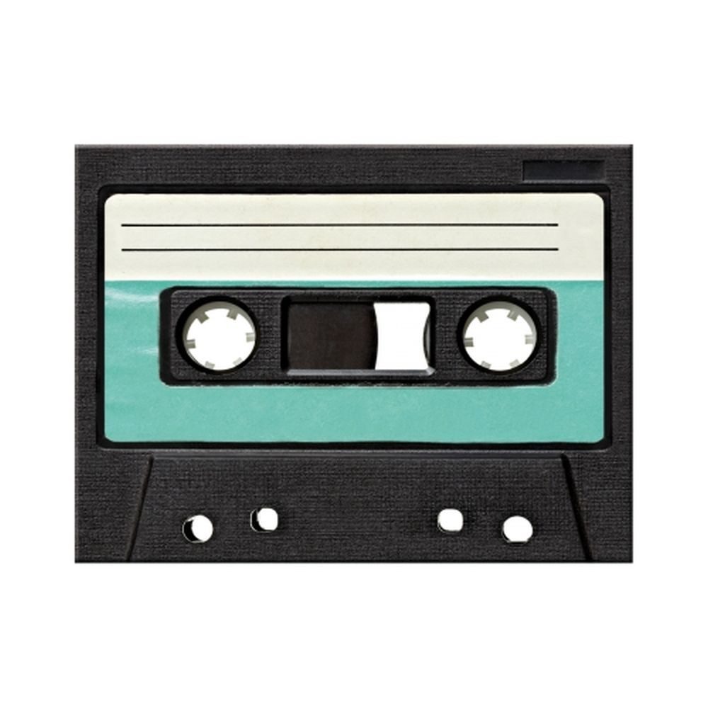 Nostalgic-Art Magnet Magnet 6 x 8 cm - Retro Wave - Retro Cassette