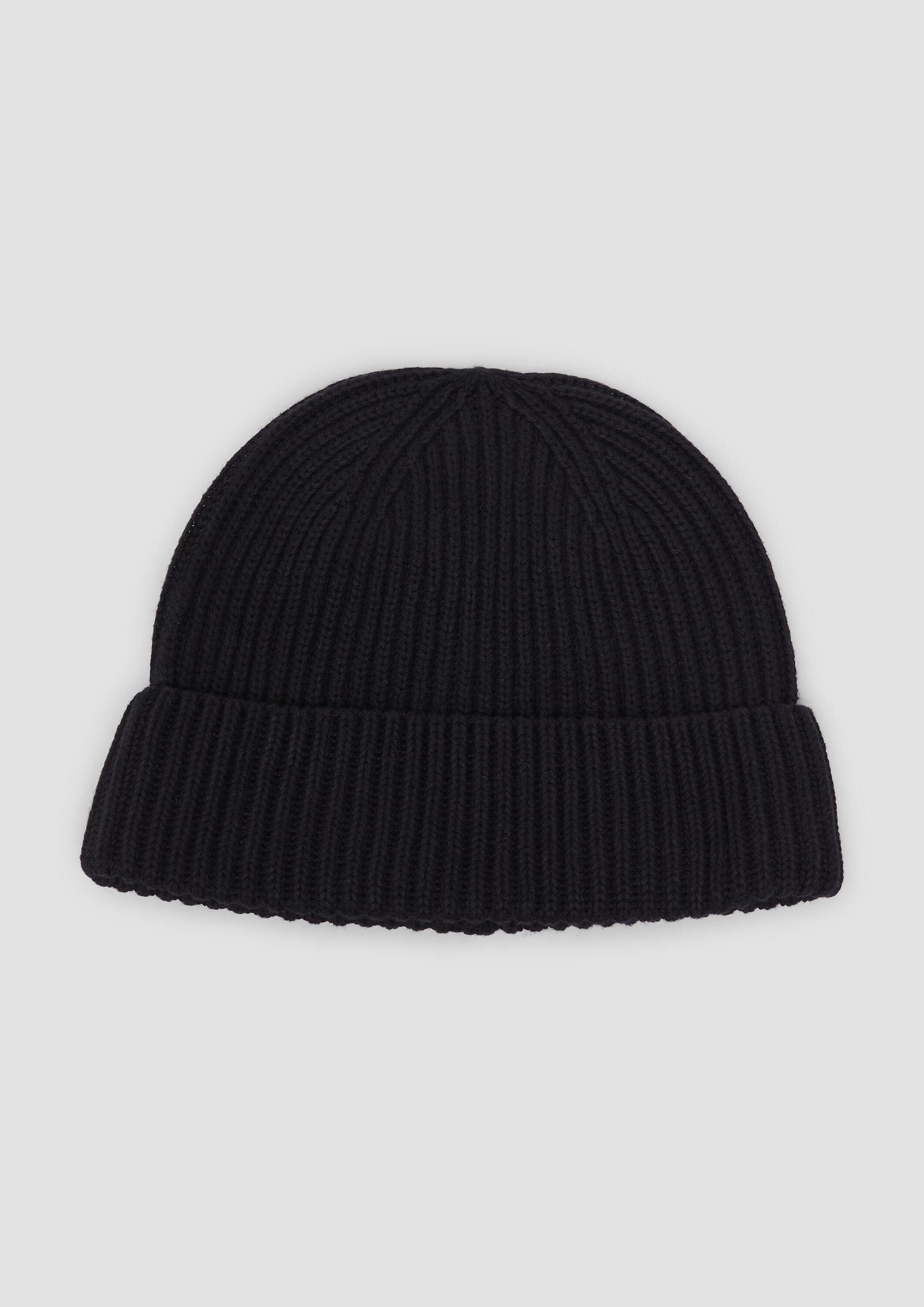 s.Oliver Strickmütze Mütze Gestrickte Baumwoll-Beanie mit günstig online kaufen