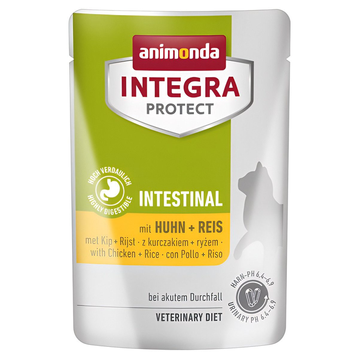 Animonda Integra Protect Intestinal mit Huhn + Reis 85 g - 24 Stück