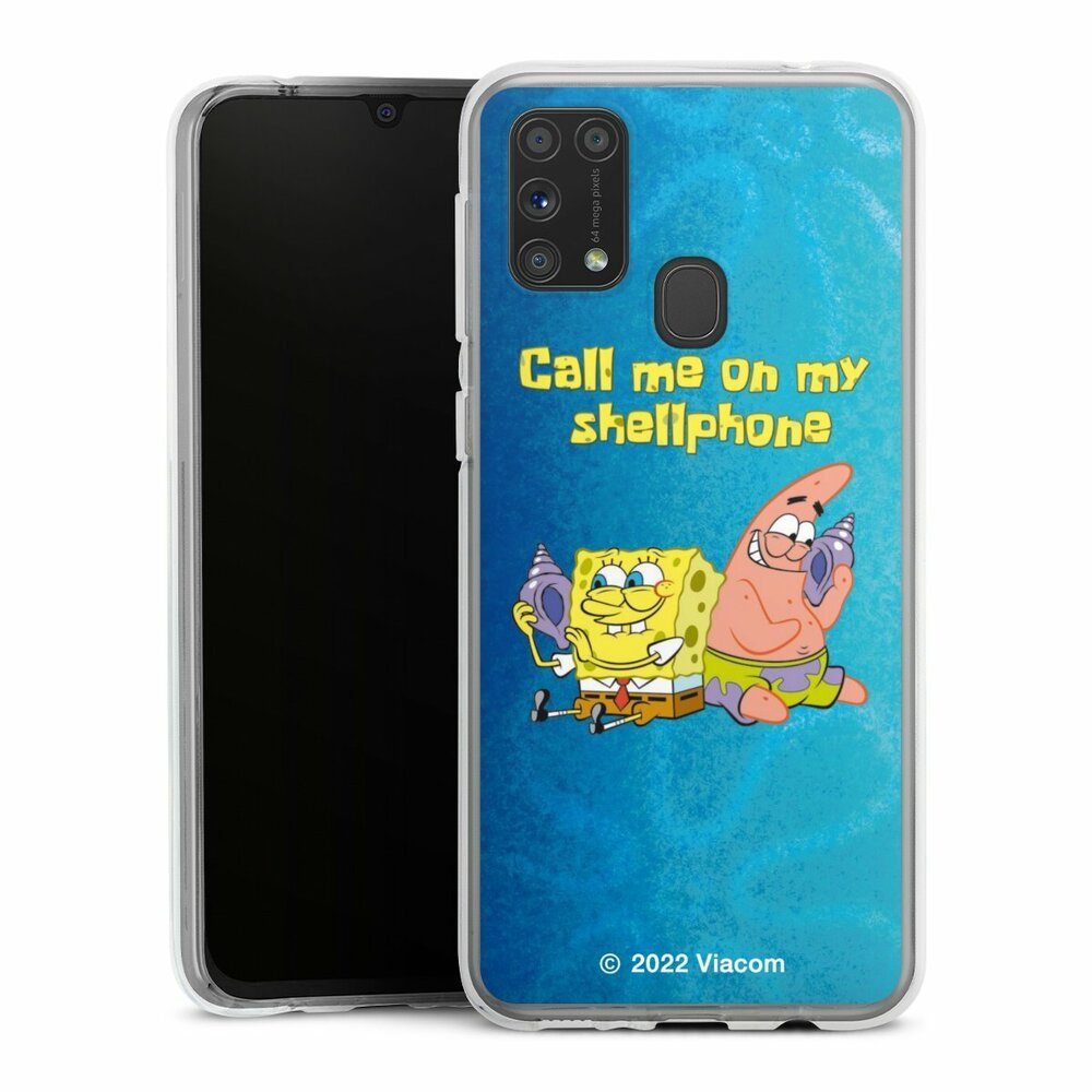 DeinDesign Handyhülle Patrick Star Spongebob Schwammkopf Serienmotiv, Samsung Galaxy M31 Silikon Hülle Bumper Case Handy Schutzhülle