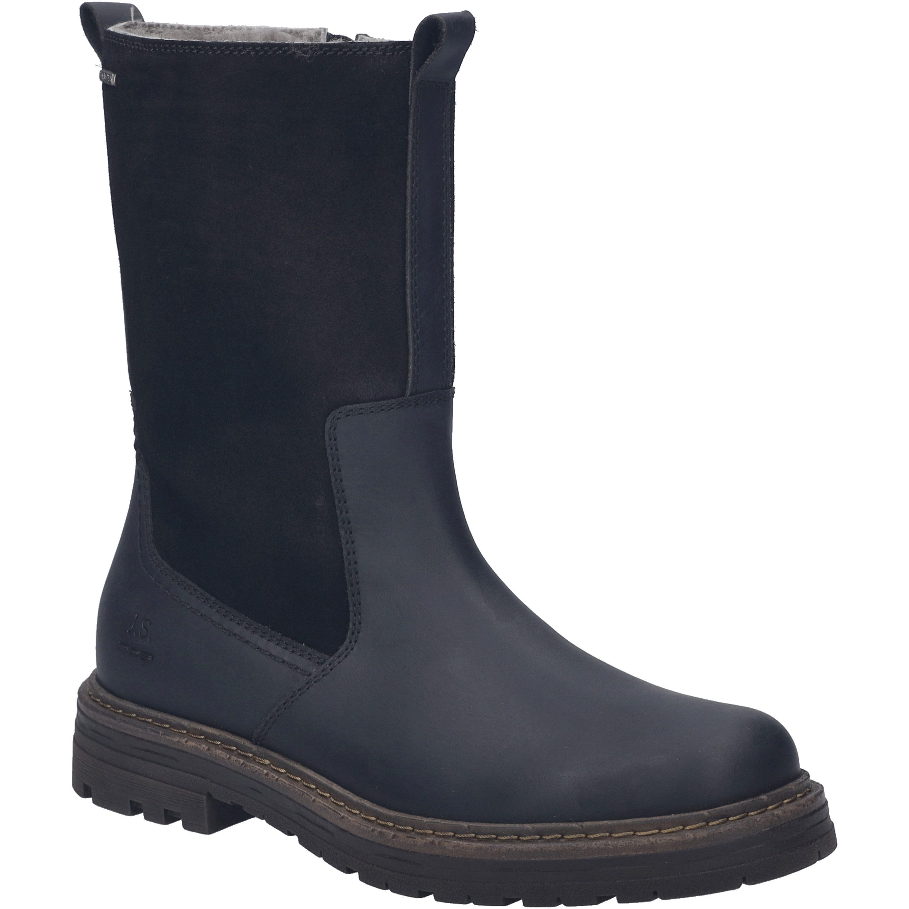 Josef Seibel Curtis 52, schwarz Stiefel