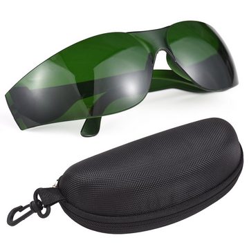 Tidyard Arbeitsschutzbrille Laserschutzbrille für Wellenlängen von 190–470 nm & 610–760 nm