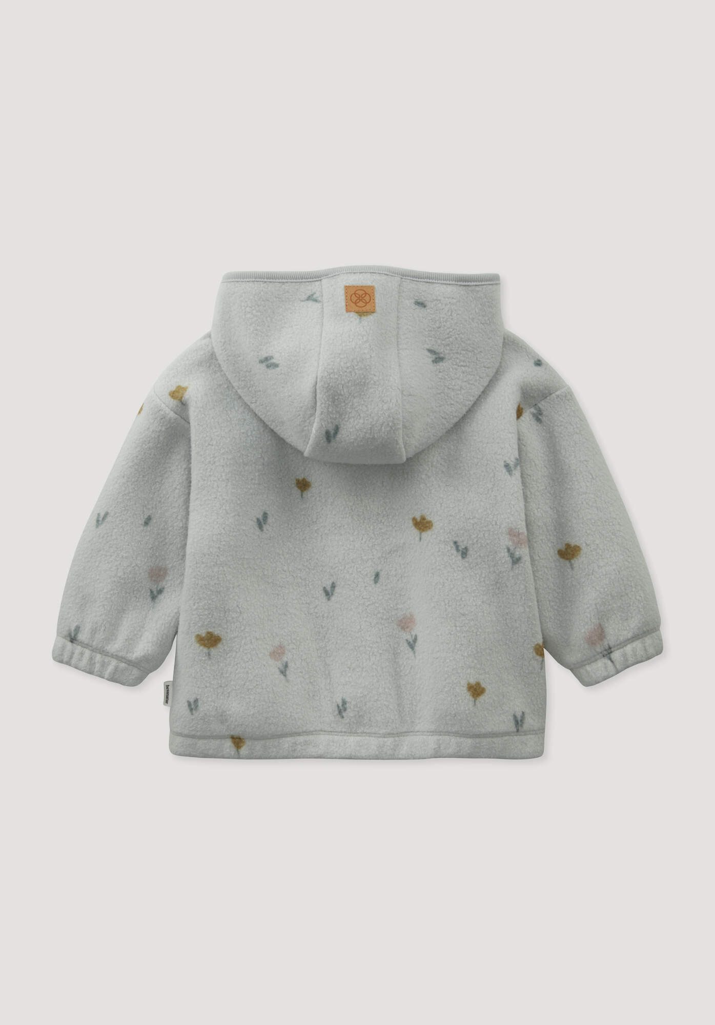 Hessnatur Fleecejacke reiner Bio-Baumwolle (1-St)