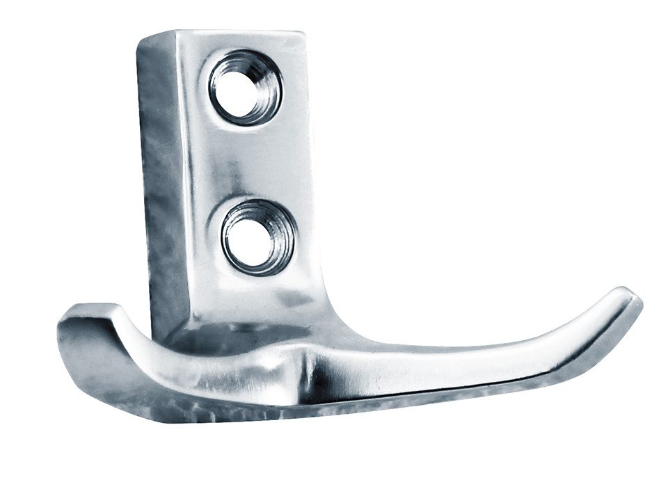 Jürgen Schwerter Hakendesign Kleiderhaken Garderobenhaken Aluminium-Guss "Spitz"
