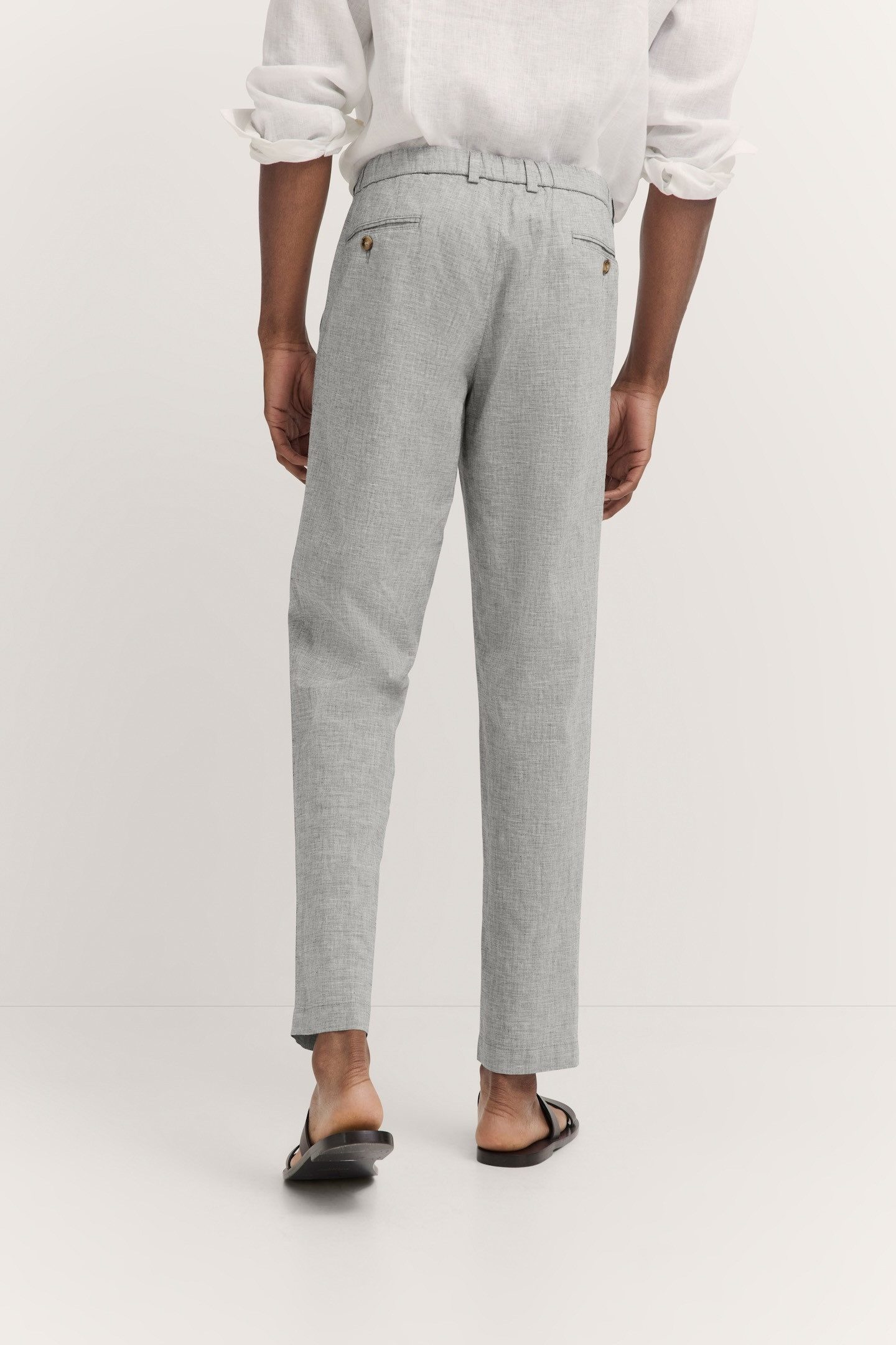 bugatti Bundfaltenhose, mit Baumwoll-Leinen-Mix günstig online kaufen