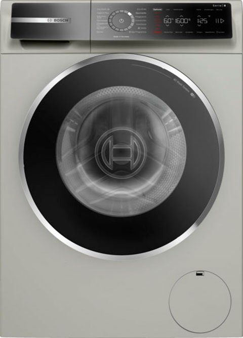Waschmaschine Serie Assist % 50 BOSCH U/min, 8 1600 reduziert der dank WGB2560X0, Falten Iron 10 kg, Dampf