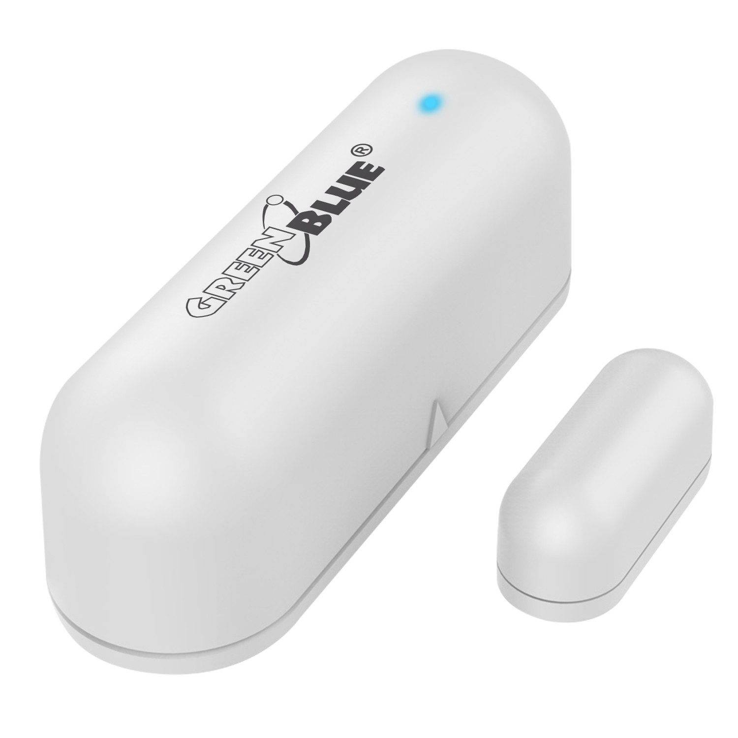 GreenBlue Sensor GB715 Intelligenter WiFi Tür Fenster Sensor, mit Benachrichtigung beim Öffnen und Schließen